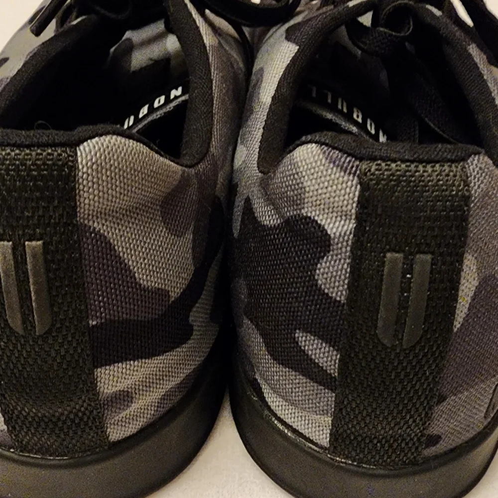 NOBULL Men’s Gray Camo Athletic Shoe
